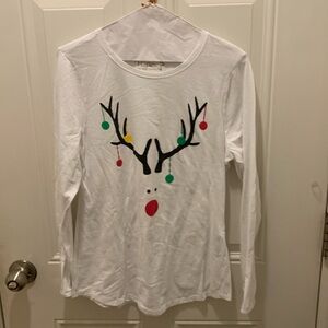 Hanes Christmas shirt Sz M